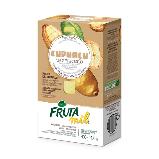 FRUTA MIL PULPE - CUPUACU - BOITE DE 12x4x100g  BB: 09/NO/25