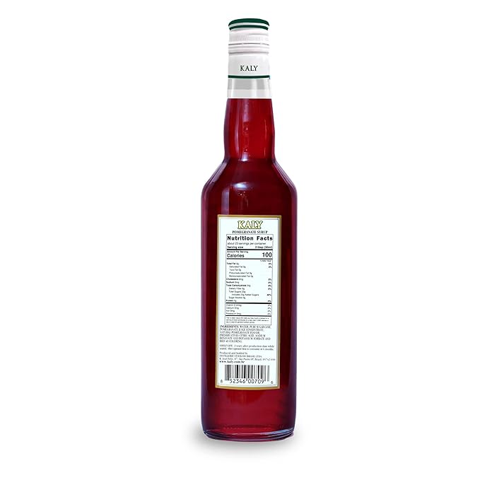 KALY - SIROP NATUREL DE GRENADE - BOITE DE 6x700ml - BB/MA: 15/FE/2026