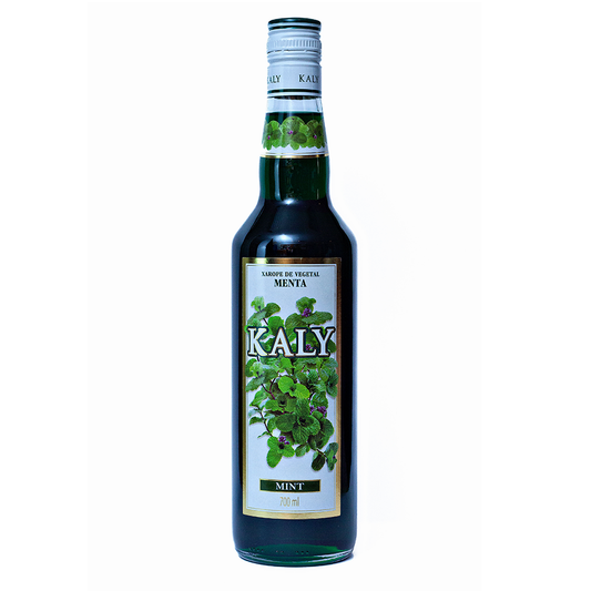 KALY - SIROP NATUREL DE MINT - BOITE DE 6x700ml - BB/MA: 28/MR/2026