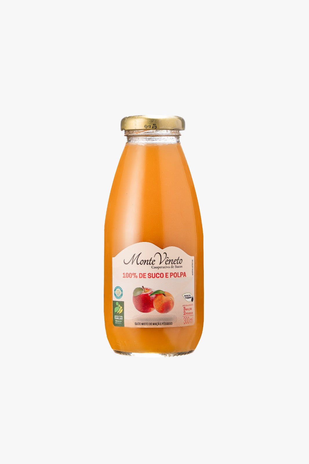 MONTE VENETO - JUS DE PECHE ET POMME - 12x300ml - BB/MA: 06/OC/2026