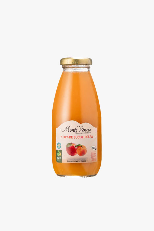 MONTE VENETO - JUS DE PECHE ET POMME - 12x300ml - BB/MA: 06/OC/2026