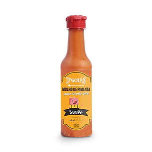 D'GOIAS - SAUCE AUX PIMANT (DOUCE) - BOITE DE 24x145ml - BB/MA: 29/JA/2026