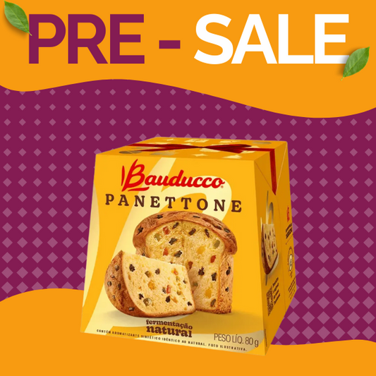 BAUDUCCO - MINI PANETTONE TRADITIONNEL - BOITE DE 24x80g - PRE-SALE!!!