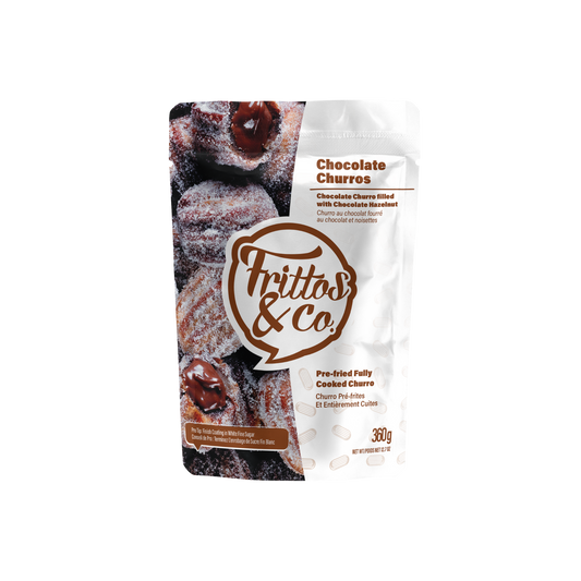 FRITTOS - CHURROS AU CHOCOLAT ET NOISETTES - BOITE DE 12x360g