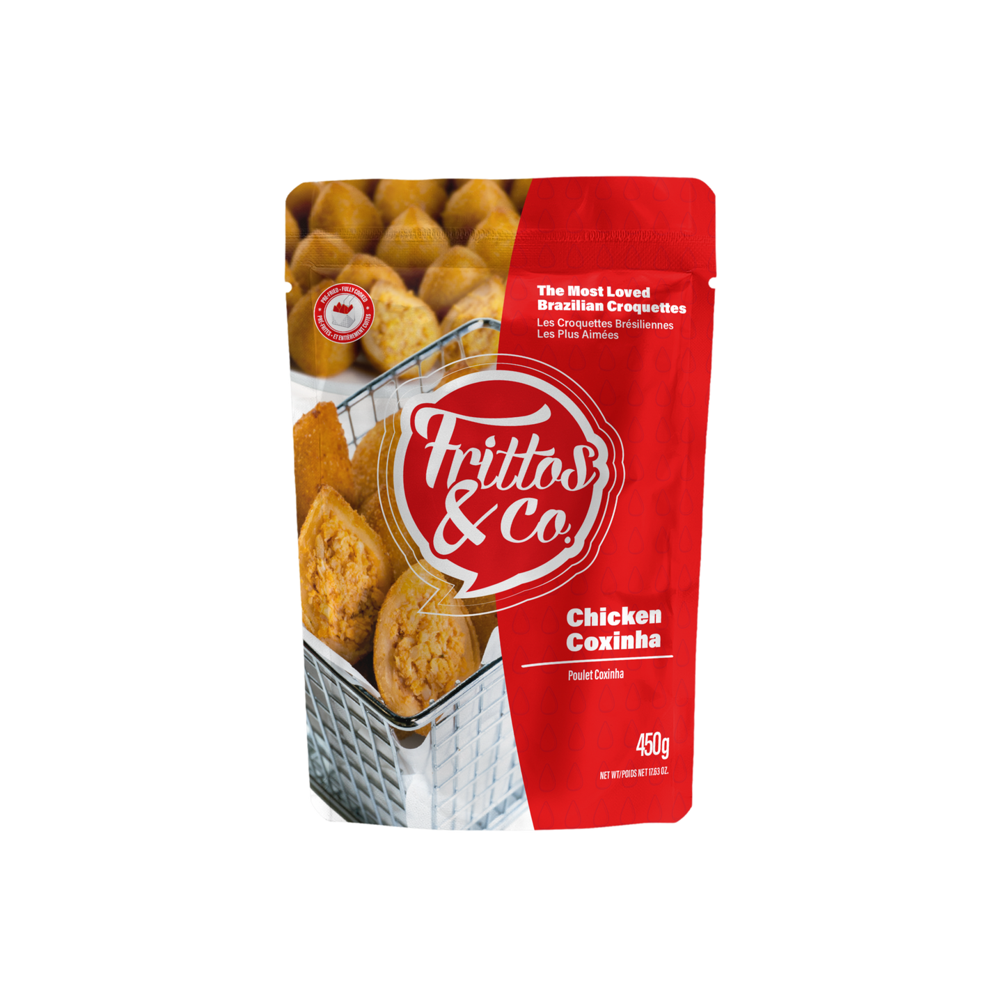 FRITTOS - CROQUETTES AU POULET - BOITE DE 12x450g