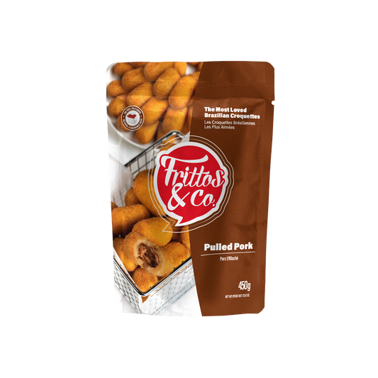 FRITTOS - CROQUETTES AU PORC EFFILOCHE - BOITE DE 12x450g