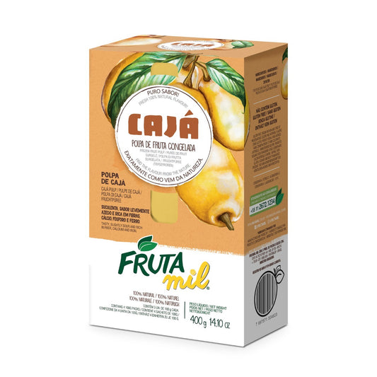 FRUTA MIL PULPE - PRUNE MOMBIN (CAJA) - BOITE DE 12x4x100g  BB: 29/OC/25