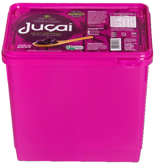 JUCAI - SERVICE ALIMENTAIRE - SORBET DE JUCARA ET GUARANA - BOITE DE 1x7000ml - BB/MA: 10/DE/2024