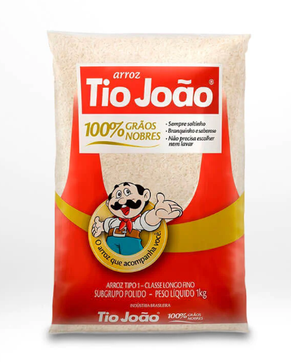 TIO JOAO - RIZ A GRAINS LONGS - BOITE DE 10x900g - BB/MA: 08/MR/2025