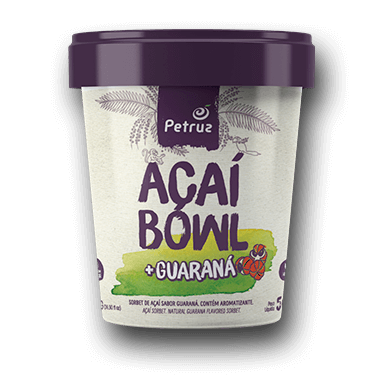 PETRUZ - SORBET - ACAI ET GUARANA - BOITE DE 12x500g - BB/MA: