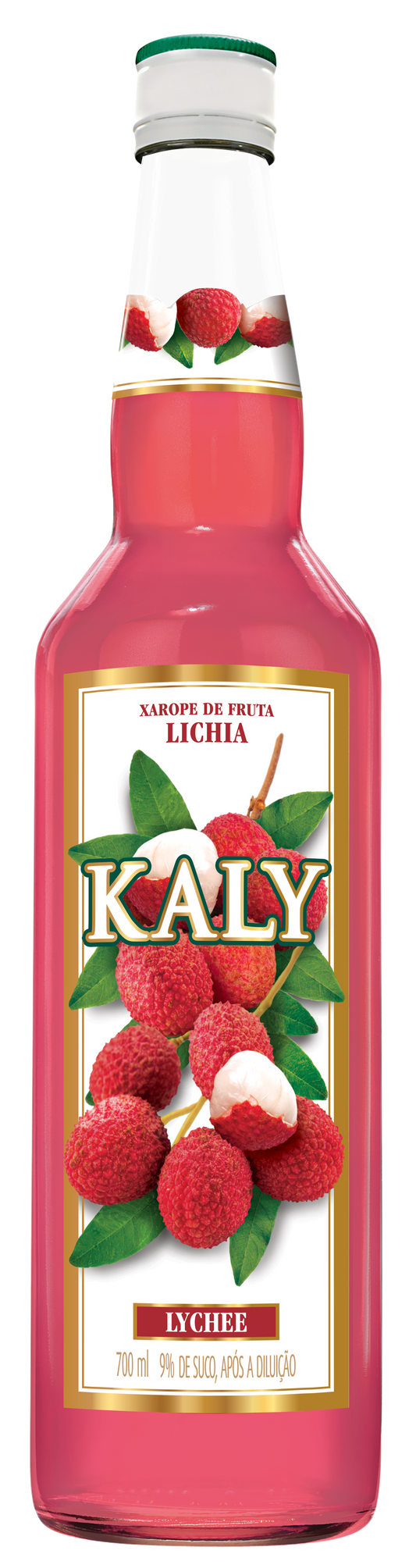 KALY - SIROP NATUREL DE LICHIE - BOITE DE 6x700ml - BB/MA: 22/MR/2026