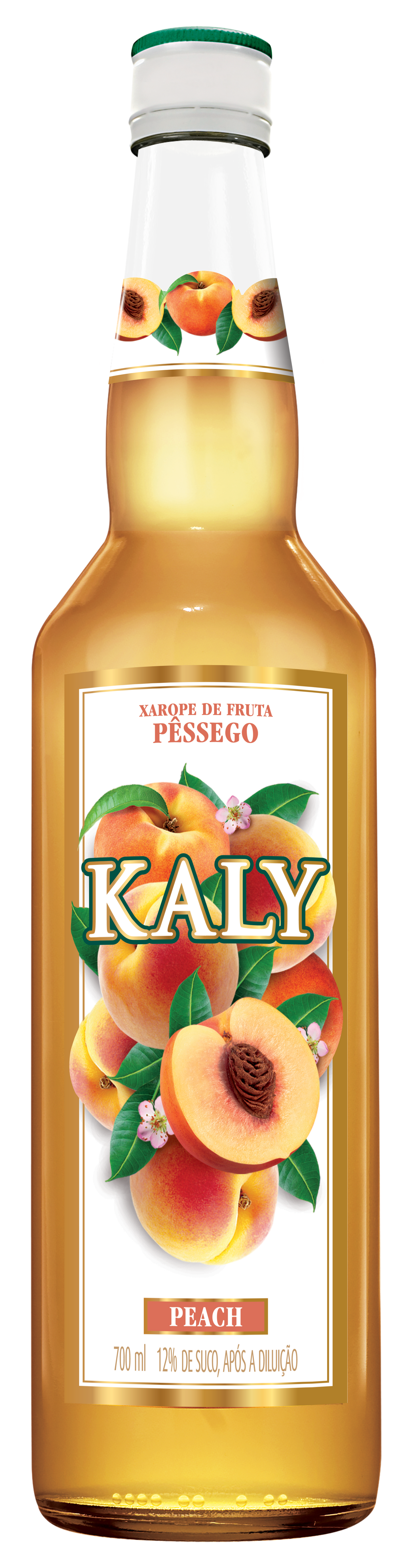 KALY - SIROP NATUREL DE PECHE - BOITE DE 6x700ml - BB/MA: